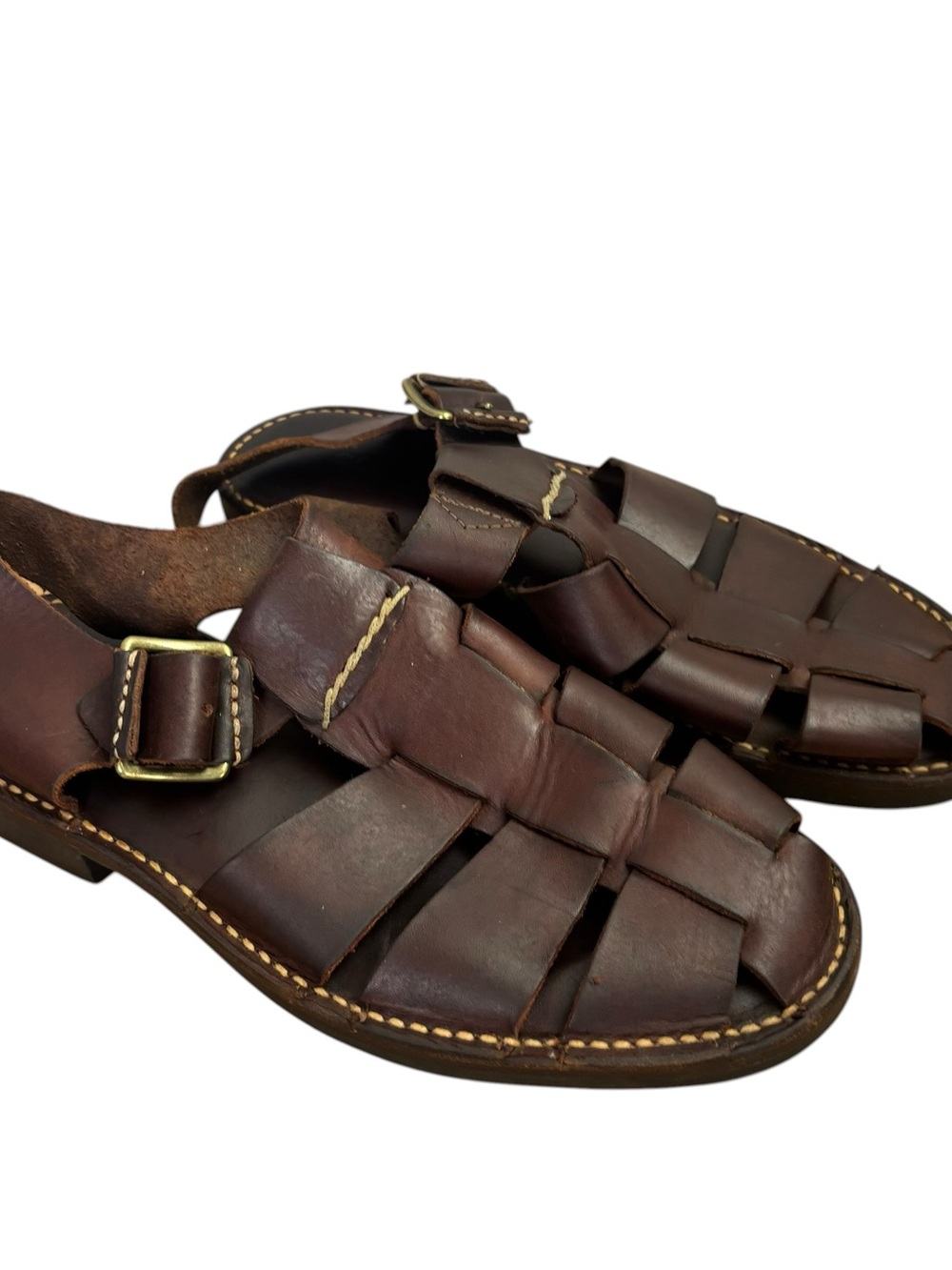 Cole Haan Fisherman Brown Leather Sandal - 13197 Men’s Size 9 D.